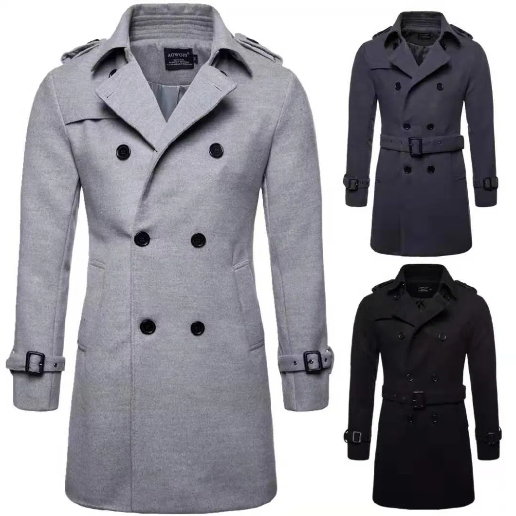 Hot Sale Man Overcoat Spring / Autumn Customized Winter Outerwear Clothing Coat