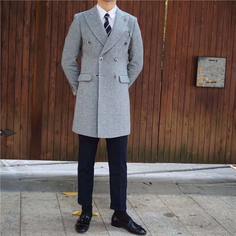 Hot Sale Man Overcoat Spring / Autumn Customized Winter Outerwear Clothing Coat