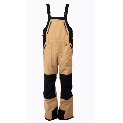 Worker Wear Skihose für den Außenbereich, wasserdicht/atmungsaktiv/winddicht, Trägerhose, Latz-Skihose