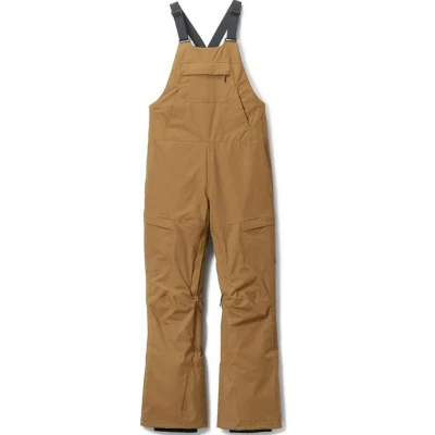 Outdoor Damen wasserdichte Schnee-Ski-Latz-Cargohose mit gepolsterter Skihose