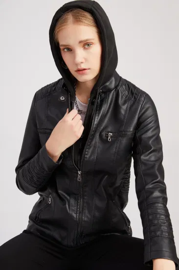 Mode Frauen Winter Lt. Gelb Kunstpelzmantel Damen Plus Größe Oberbekleidung Leder Trenchcoat Damen Großhandel Pelzmantel Hoodie Taktische Jacke Kanada USA Mexikanisch