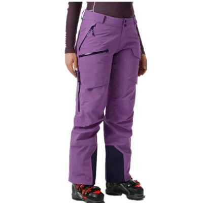 Damen-Softshell-Hose, wasserdichte Cargohose, winddichte Schnee-Ski-Wanderhose